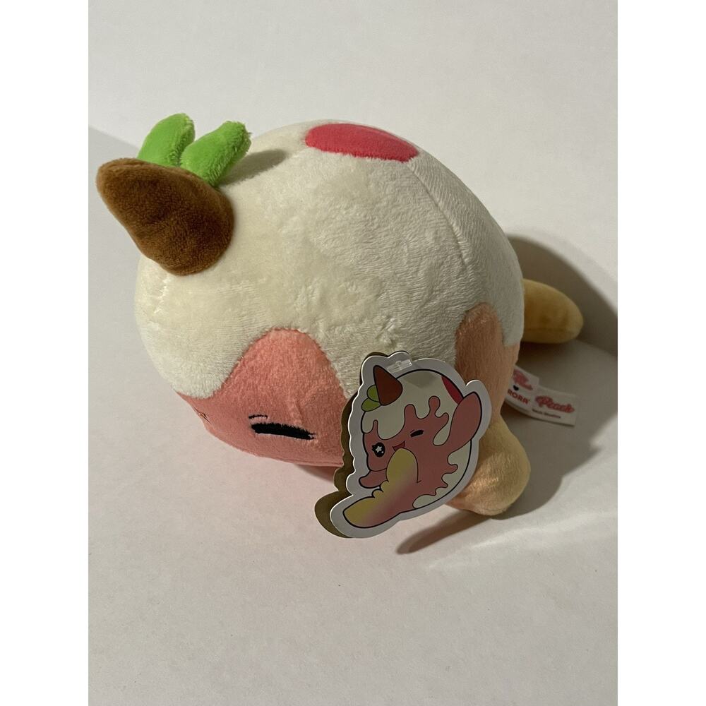 8" Tasty Peach x Aurora PEACH NOMWHAL‎ Narwhal Plush #14318 NWT